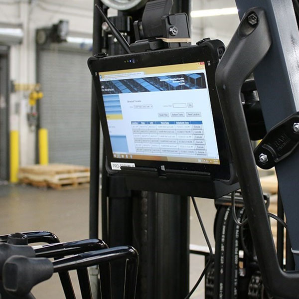 Forklift mounted computers
